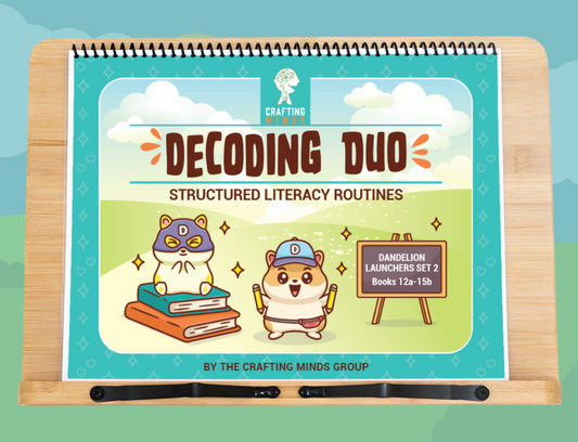 Decoding Duo: Structured Literacy Routines to Accompany Dandelion Launchers Set 2 (Books 12a-15b)